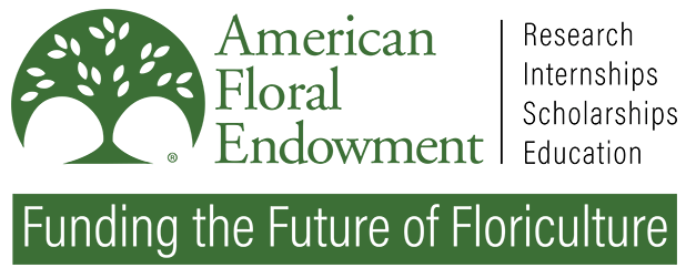 Logo American Floral Endowment - major sponsor of eGRO
